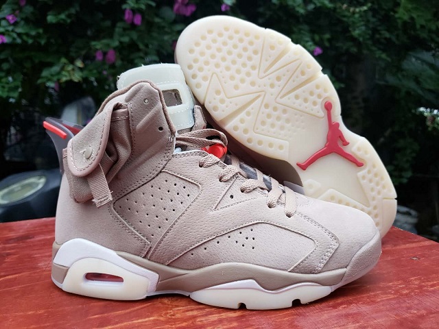 Air Jordan Retro 6 VI Grade AAA Travis Scott Khaki